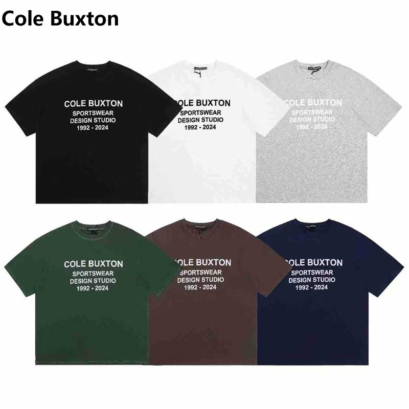 Streetwear Brand Slogans - Cole Buxton Minimalist Slogan Western Streetwear
