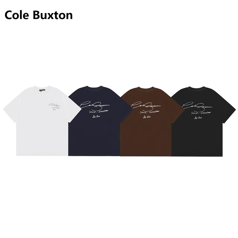 Streetwear Brand Slogans - Cole Buxton Minimalist Slogan Western Streetwear