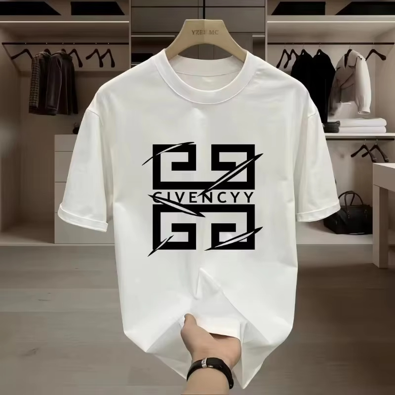 Streetwear Brand Logo Design - 2026Men's GIVENCY Brand Logo Print T-Shirt