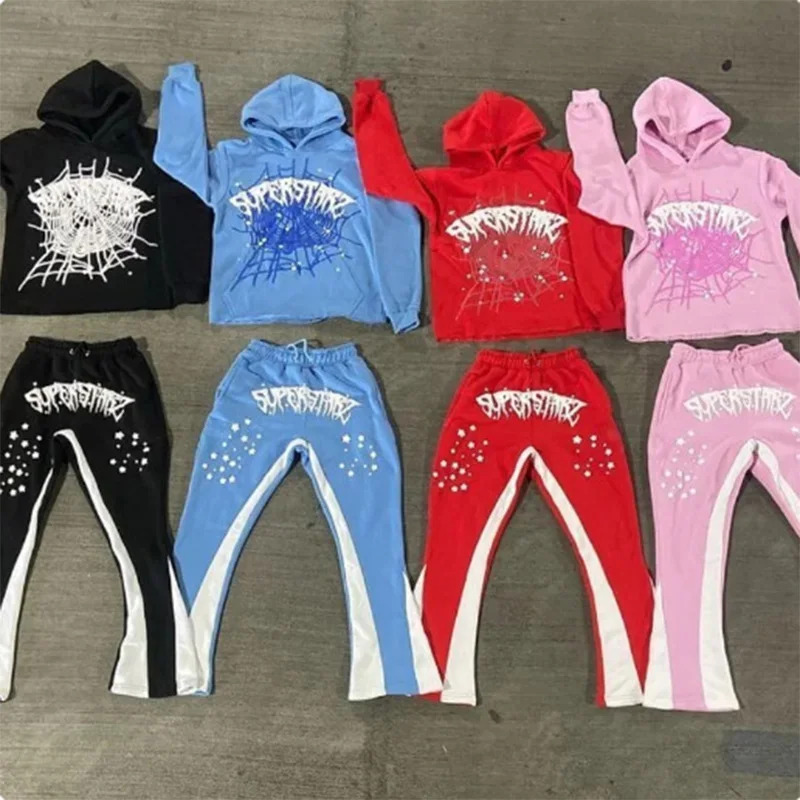 Streetwear Brand Y2K - ♥ 2026 New Spider web Printed