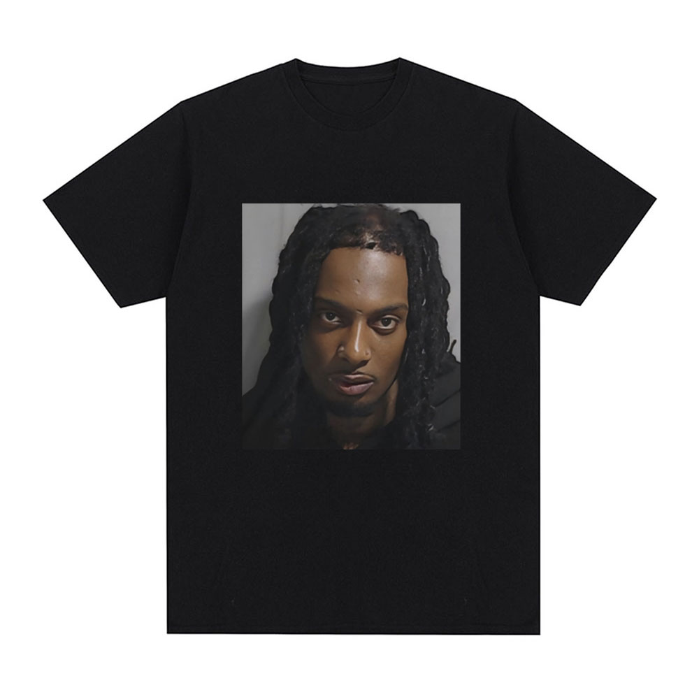 Supreme Box Logo Tee - Rapper Playboi Carti Mugshot Graphic T-shirt