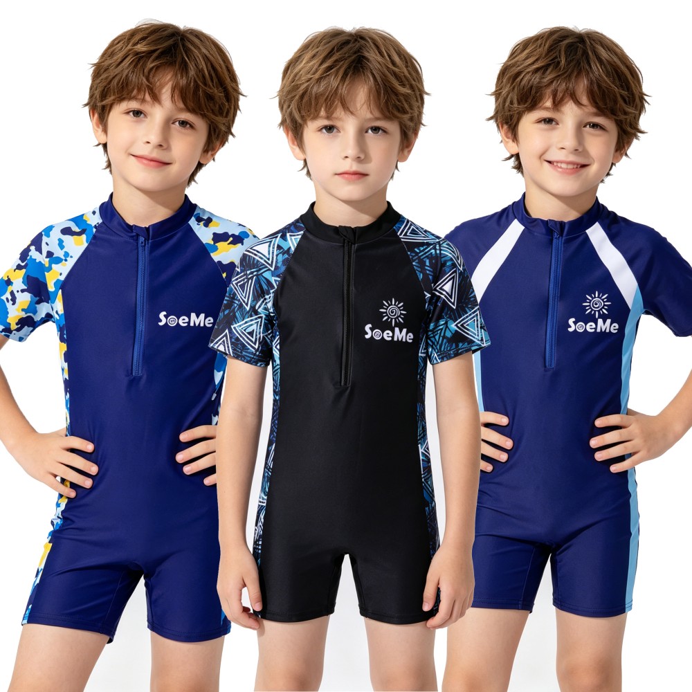 Boys Navy Camo Print One Piece - огляд і ціна A Bathing Ape Camo