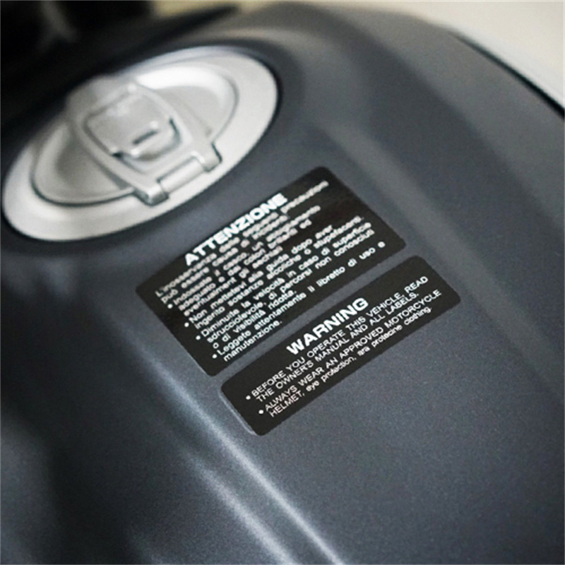 Reflective Motorcycle Fuel Tan - огляд і ціна Streetwear Brand Stickers