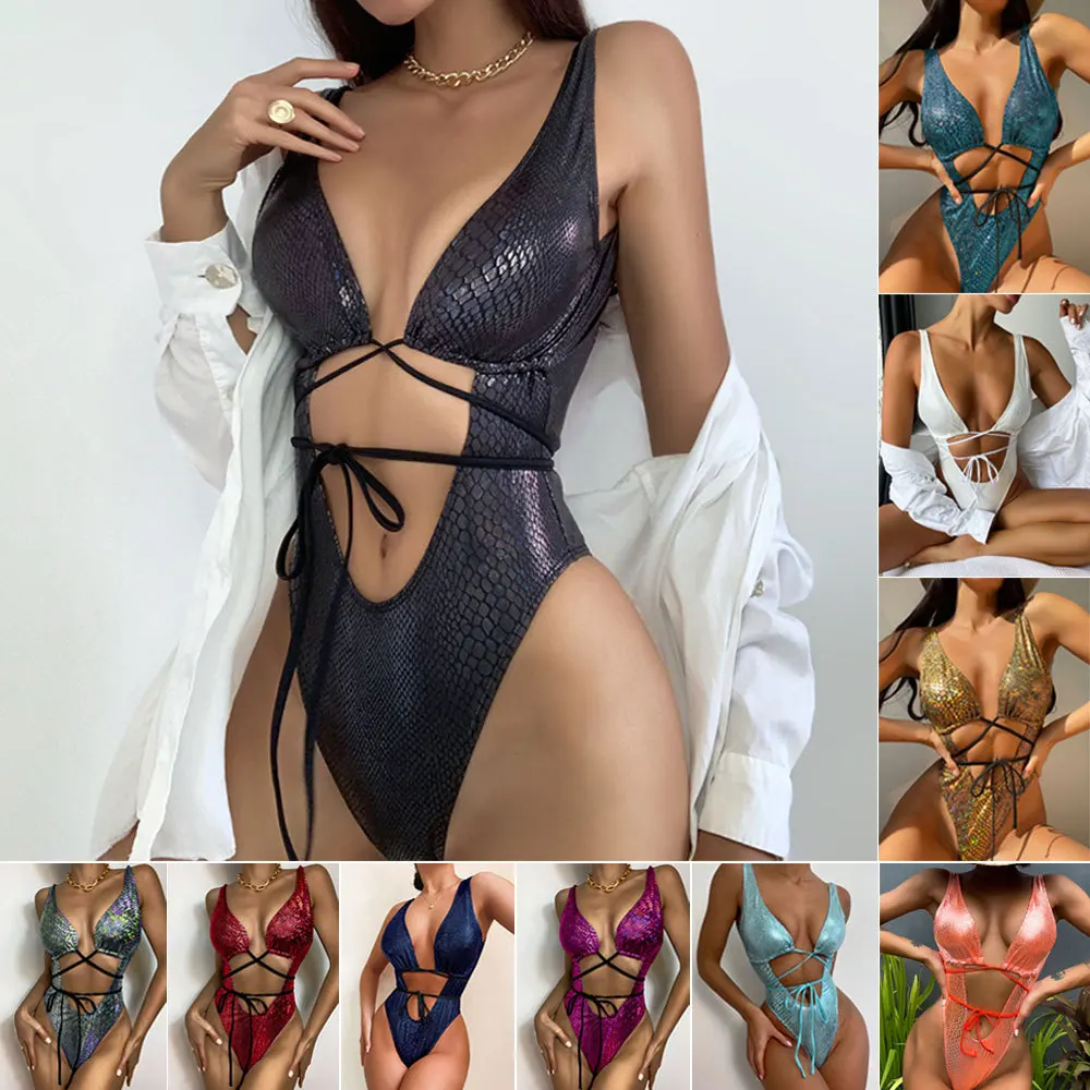 Sexy Pink Snake Print Swimwear - огляд і ціна A Bathing Ape Camo