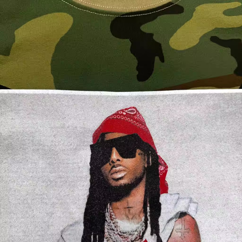 New Arrival Men Camo Playboi C - огляд і ціна Supreme Box Logo Tee