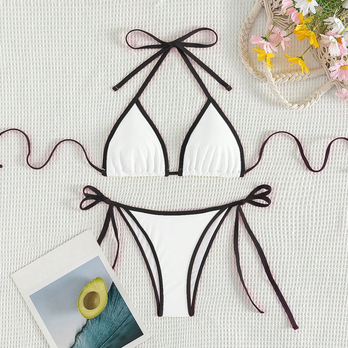 Summer white camisole bikini s - огляд і ціна A Bathing Ape Camo