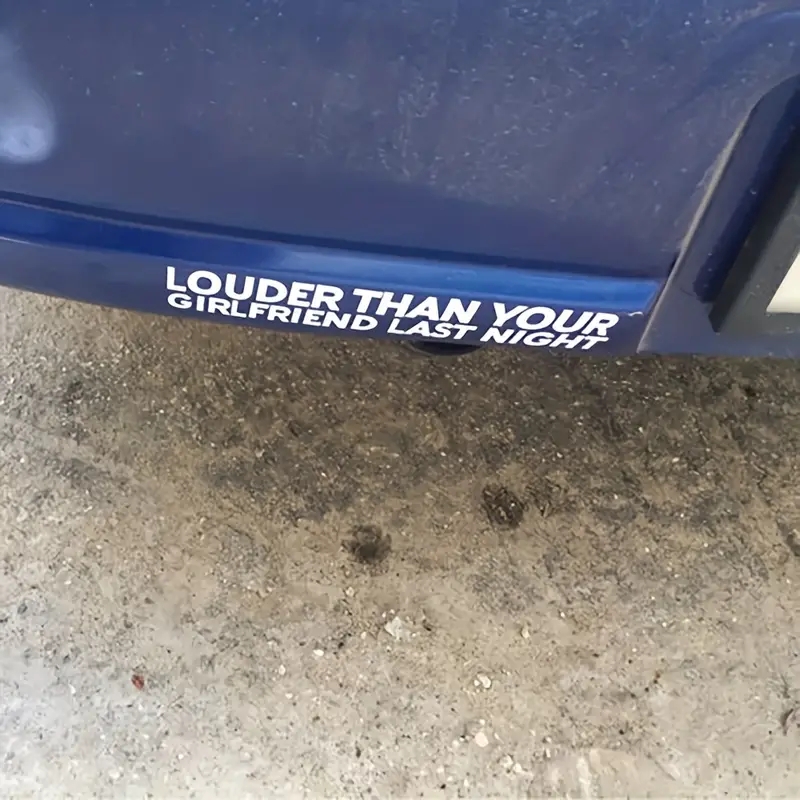 1 pc Louder Than Your Girlfrie - огляд і ціна Streetwear Brand Stickers
