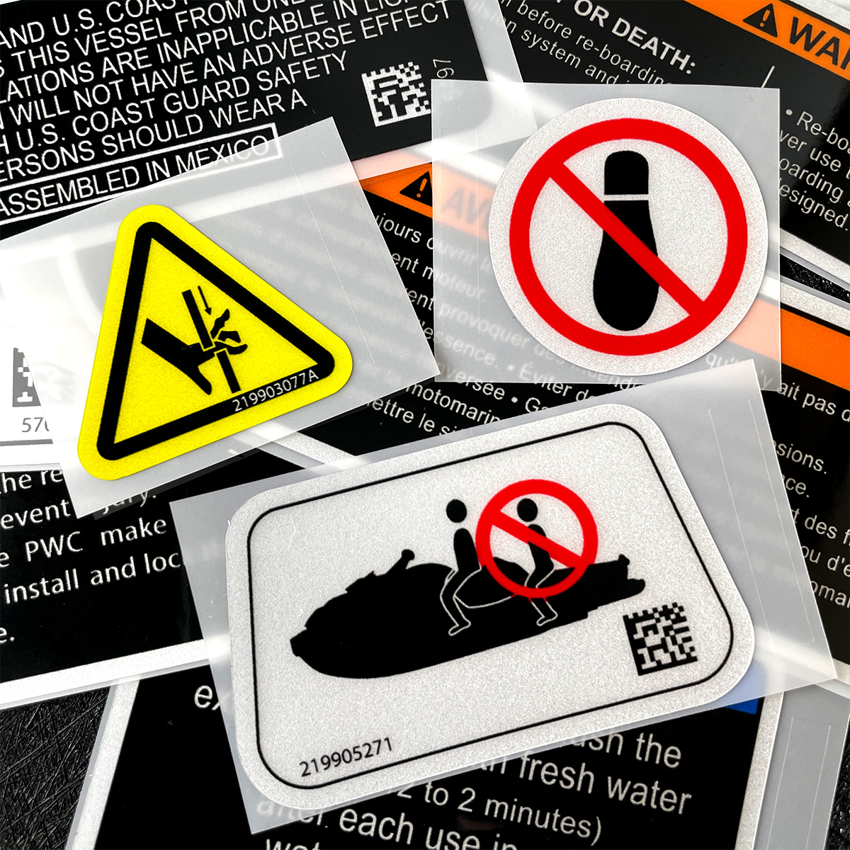For BRP Sea-doo Spark-300 Warn - огляд і ціна Streetwear Brand Stickers