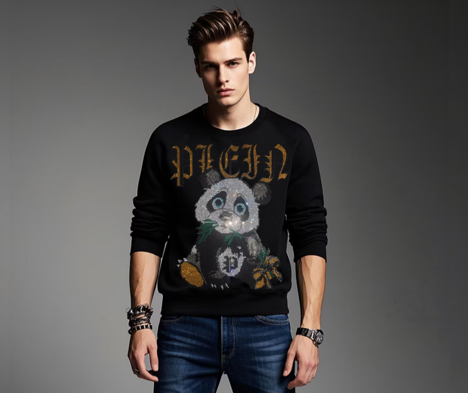 Rhinestone   Men  Fashion pull - огляд і ціна Streetwear Brand England