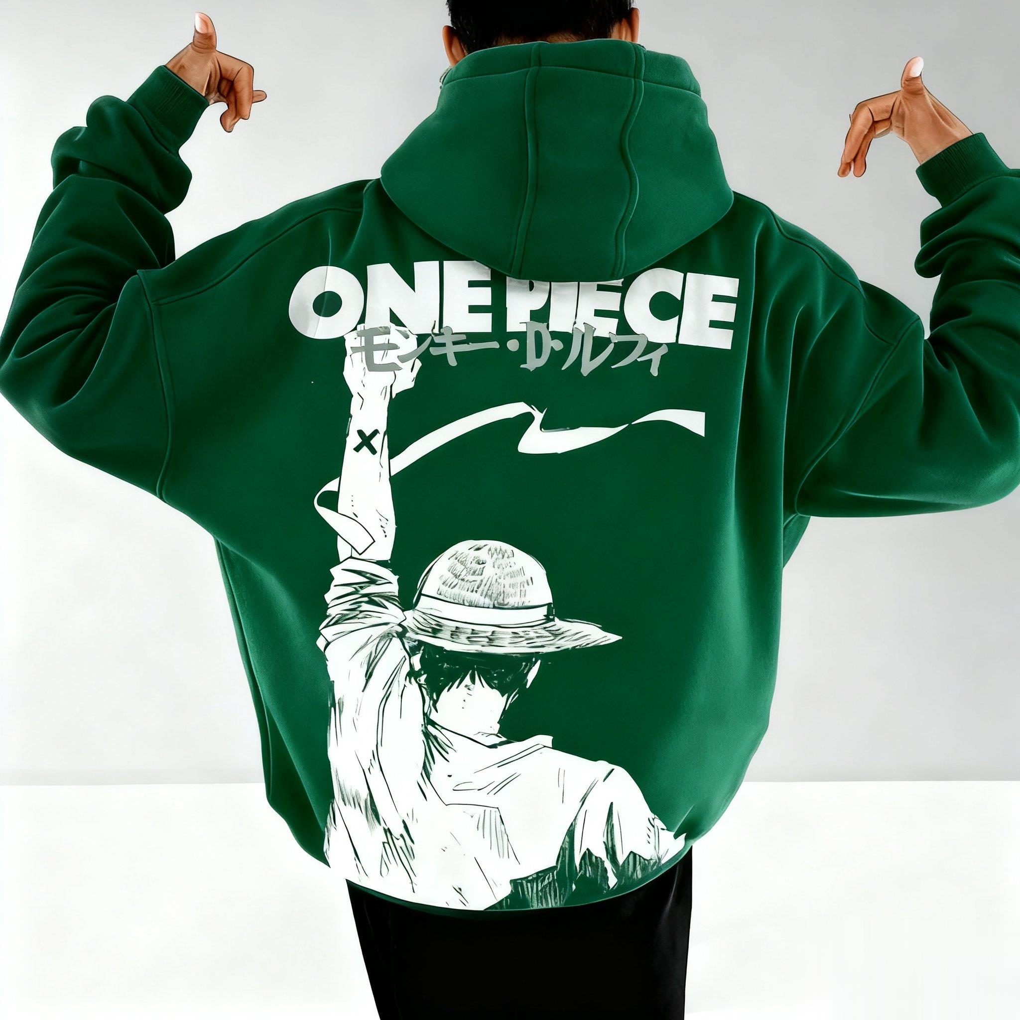 One Piece Anime Hoodie Men Wom - огляд і ціна Streetwear Brand Y2K