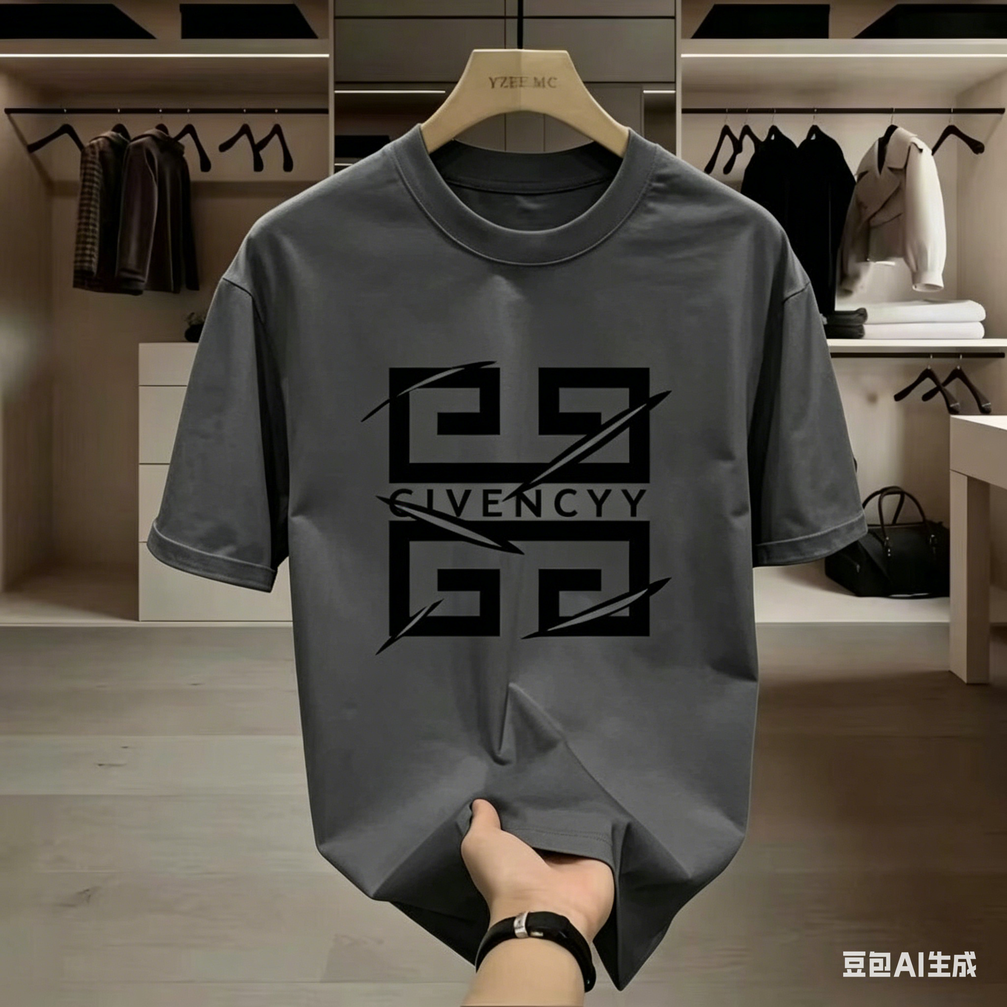 2026Men's  Brand Logo Print T- - огляд і ціна Streetwear Brand Logo Design