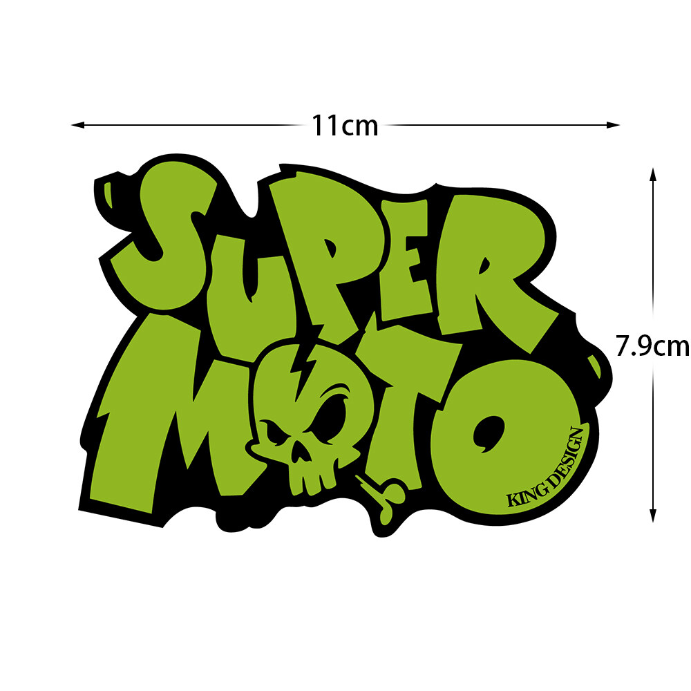 JDM Super Moto Reflective Stic - огляд і ціна Streetwear Brand Stickers