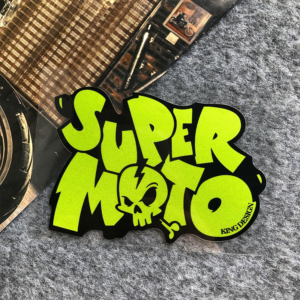 JDM Super Moto Reflective Stic - огляд і ціна Streetwear Brand Stickers