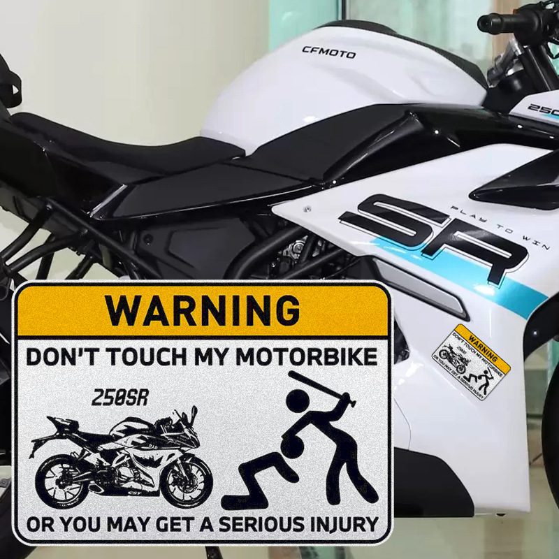 Funny Dont Touch Warning Mark  - огляд і ціна Streetwear Brand Stickers