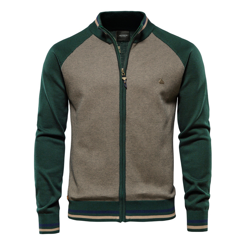 Spliced Cardigan Men Streetwea - огляд і ціна Streetwear Brand England