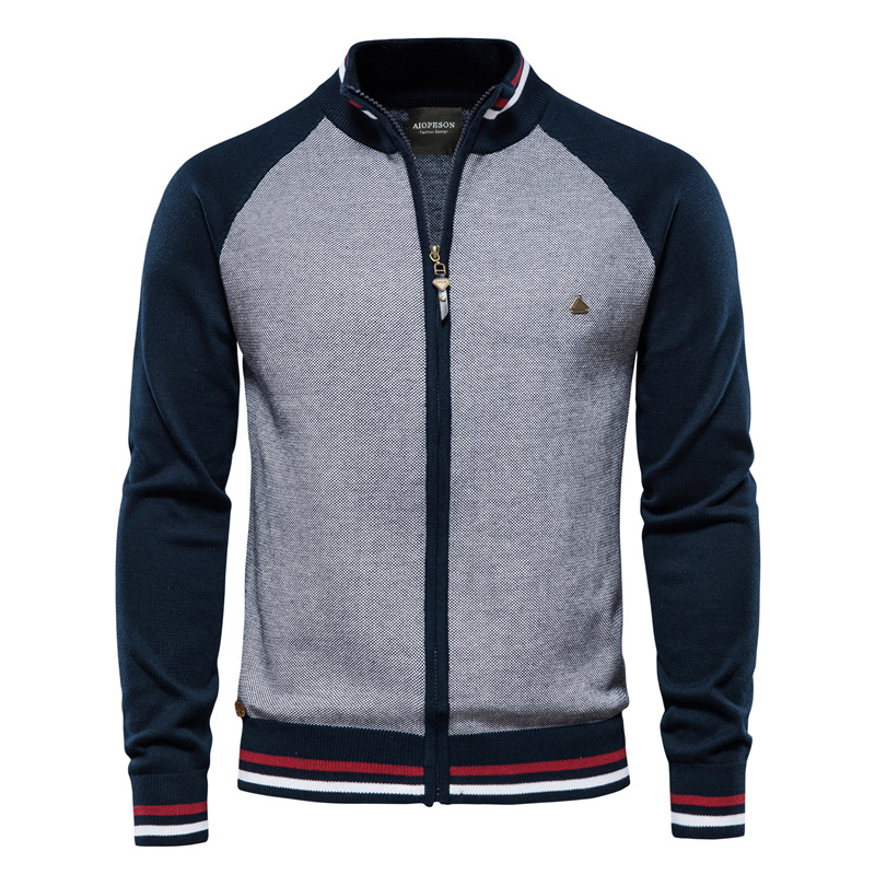Spliced Cardigan Men Streetwea - огляд і ціна Streetwear Brand England