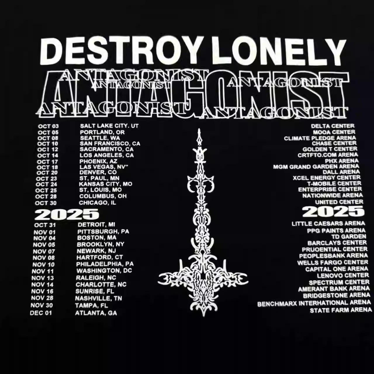 Destroy Lonely Tour Shirt Pass - огляд і ціна Supreme Box Logo Tee