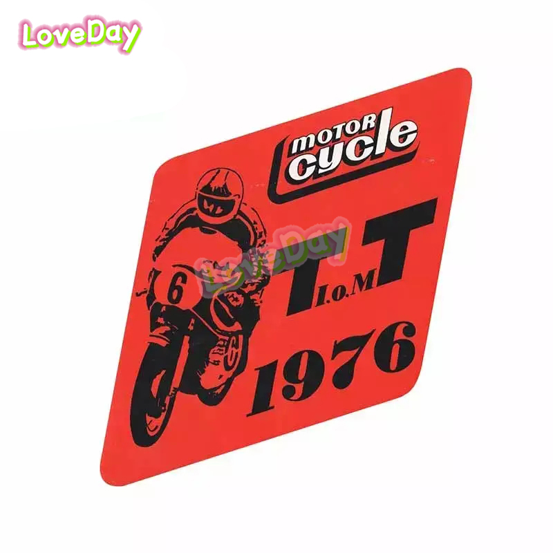Isle of Man TT Racing Logo Car - огляд і ціна Streetwear Brand Stickers
