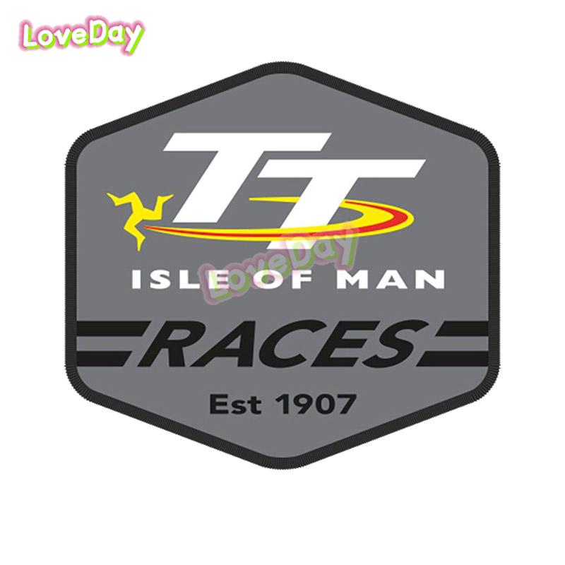 Isle of Man TT Racing Logo Car - огляд і ціна Streetwear Brand Stickers