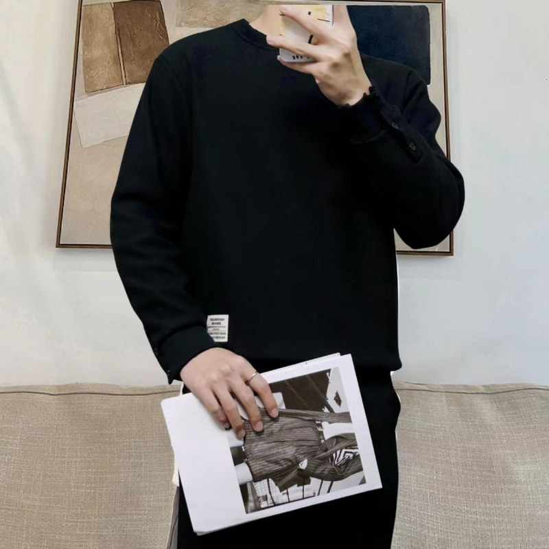 Solid Crewneck Spring Autumn M - огляд і ціна Streetwear Brand Logo Design