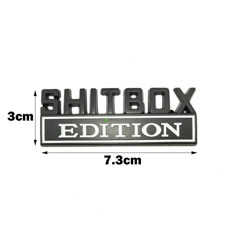 1Pcs 3D Chrome Black Red Metal - огляд і ціна Streetwear Brand Stickers