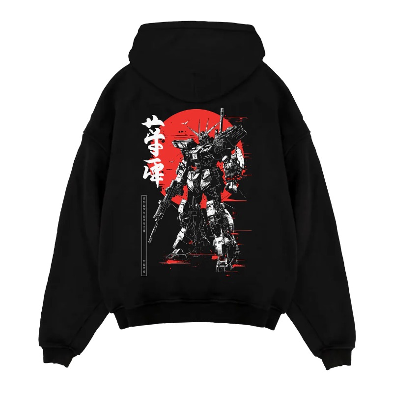 Men's Autumn Winter Black Hood - огляд і ціна Streetwear Brand Y2K