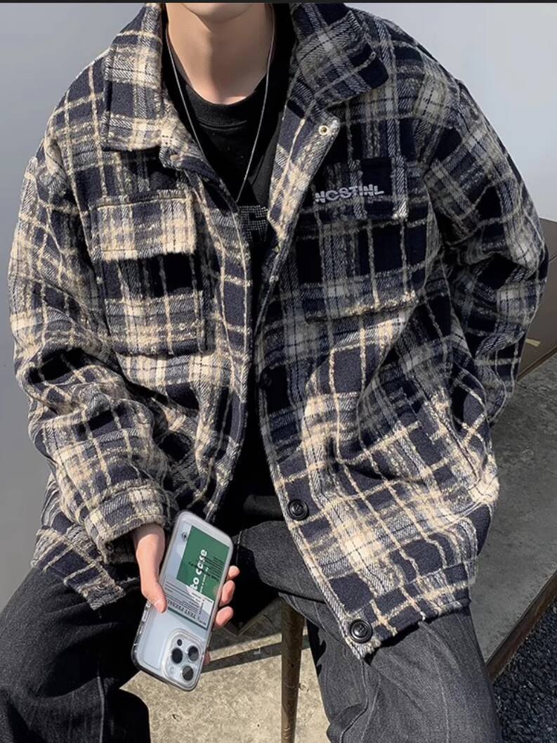 Men's Thick Shirts Jacket Autu - огляд і ціна Streetwear Brand England